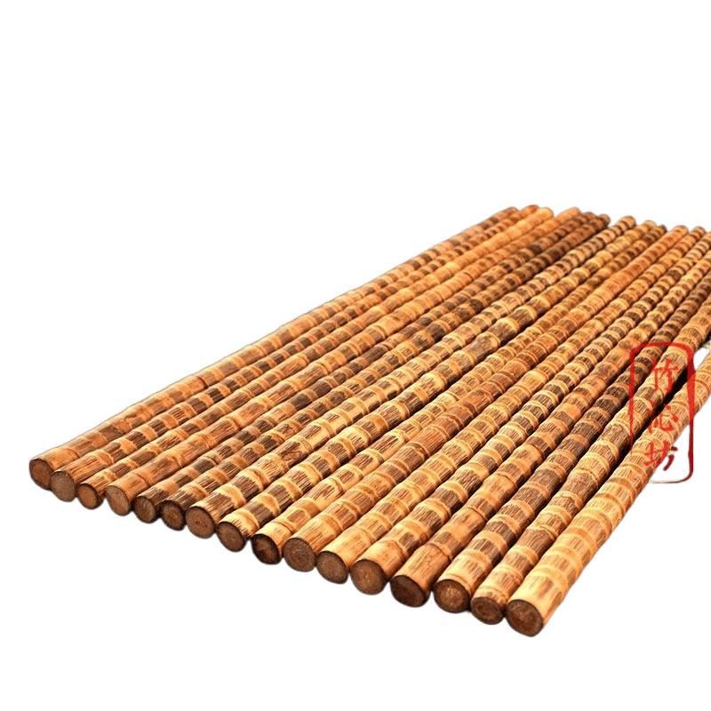 Dragon Blood Golden Thread Solid Bamboo Walking Stick Cane