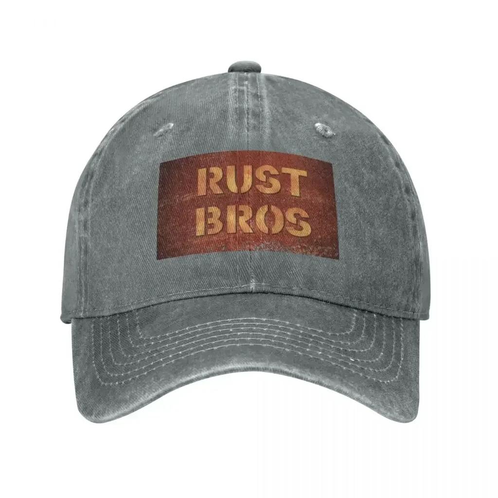 Rust Bros Logo from Rust Valley Restorers Baseball Cap Military Tactical Cap Christmas Hat Hood Luxury Women Unisexs