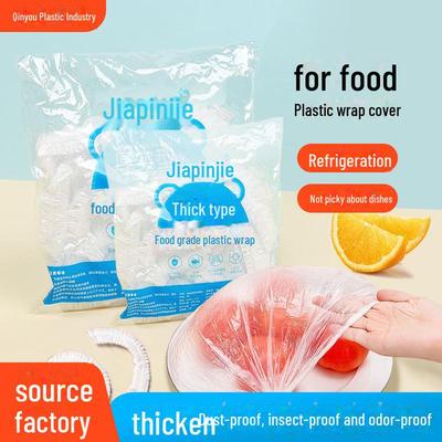 Disposable Plastic Wrap Covers for Leftovers - Elastic Food Grade Covers - Wholesale Pack
