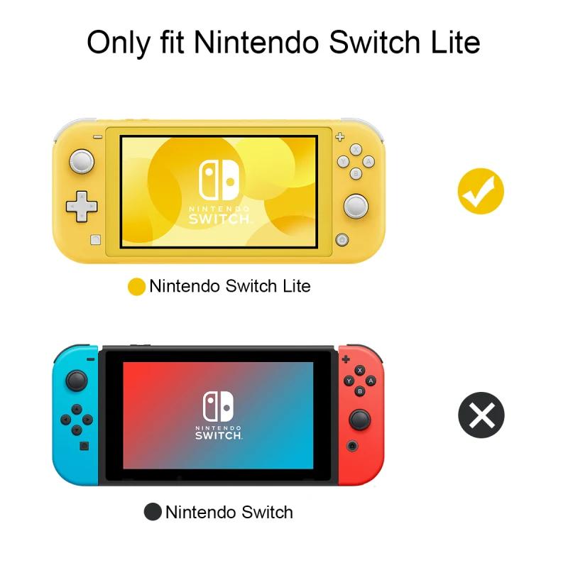 Crystal Clear Case For Nintend Switch Lite Cover Game Console Protective Ultra-Thin Transparent Switch Accessories Fundas Coque