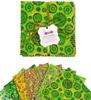 Soimoi Batik Print Precut 5-inch Cotton Fabric Quilting Squares Charm Pack DIY Patchwork Sewing
