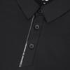 Li-Ning Casual Fashion Commuting Solid Color Comfortable Breathable Short Sleeve Polo Shirt Men tops Black APLW245-2