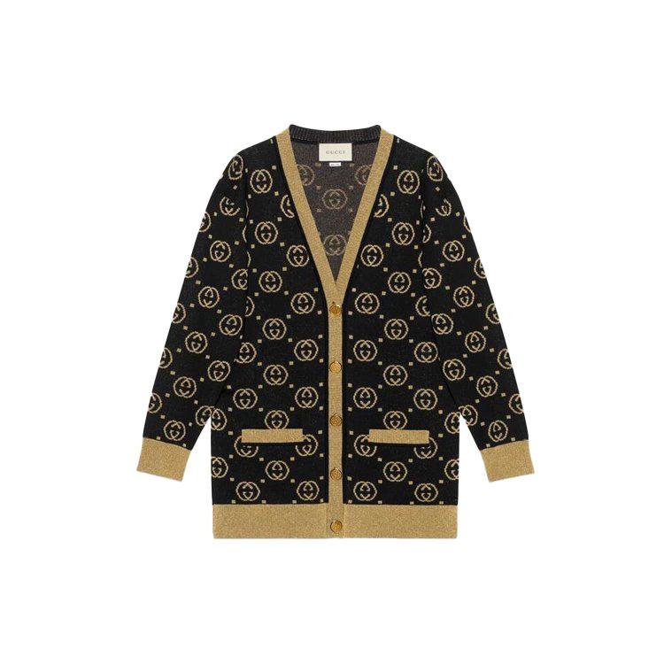 Gucci Knitwear Women's Black V Neck Moderate 555014-XKAH9-1815