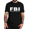 F B I Weiblicher Körperinspektor lustiger Witz Parodie lässige Mode Straße Harajuku Sommer Männer Frauen universell Kurzarm T-Shirt