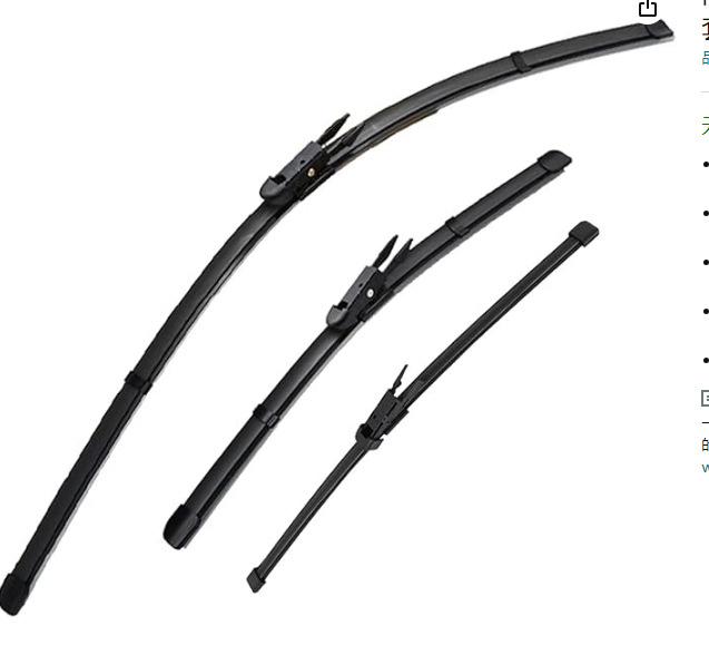 

Suitable for BMW X1 E84 2009-2015 Wiper Wiper Dovetail Wiper 24 inch + 19 inch + 12 BMW X1 E84 2009-2015 24 inch + 19 inch + 12 inch