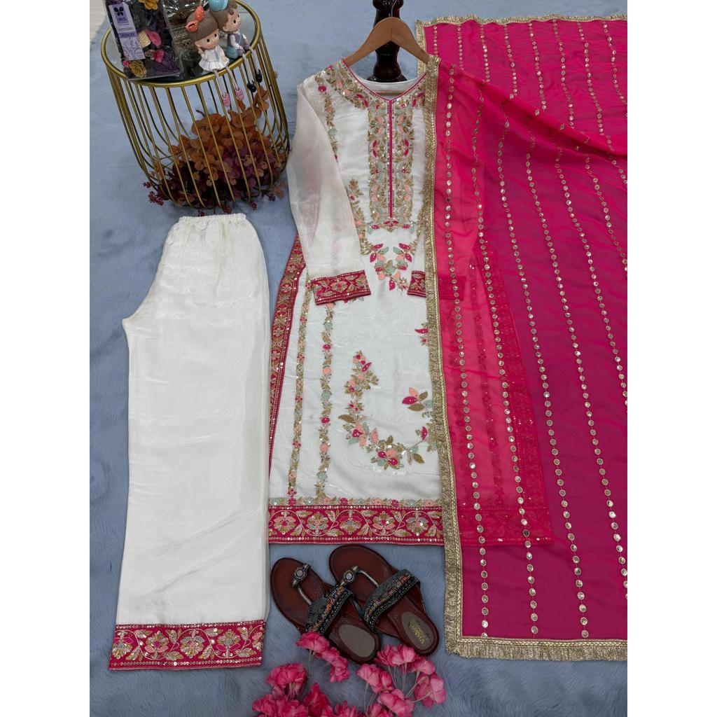 Beautiful Pakistani Bollywood Salwar Suit Indian Designer Ethnic Salwar Kameez