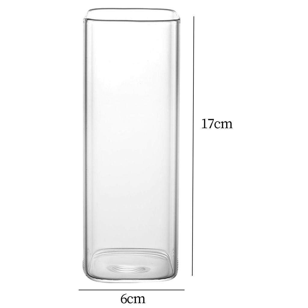 Highball Drinking Cup Tumbler Thickened Borosilicate Tea Mug Suitable for Birthday Gift Party Home