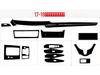 14-18 ATZ Interior Sticker Kit: Color Change Gear Panel Protective Film