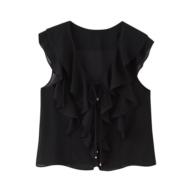 Kaslead New Women clothes Western Style Fashion Laminated Decorative Shirts Skirt 8372079 8372080