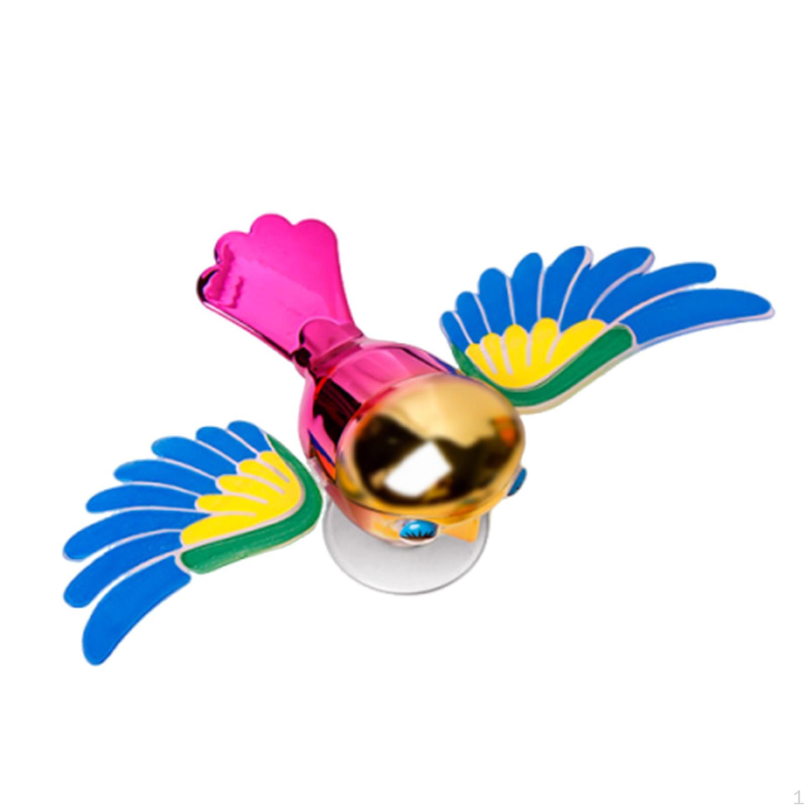 

Украшение в виде птицы, игрушка, аксессуары для интерьера автомобиля, забавный интерактивный электрический компаньон, декор для шлема для синий