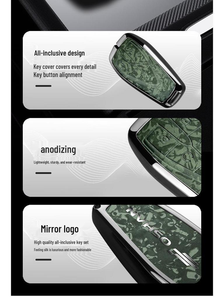 Premium Key Cover for Changan Oshan Z6, X5 Plus, X7 Plus, 1.5T Models