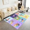 Bluey Bingo's Adventure Area Rug Suitable for Game Room Decorate room Study room Balcony Antislip Carpet Decorate Offices Spiritual Gift