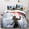 Home Textile Tomb Raider Games Pattern 3d Duvet Cover Sets Pillowcase Kids Bed Linen Queen King Comforter Cartoon Bedding S