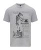 Pondering Thinking Skeleton By Andreas Vesalius Fine Art T-Shirt