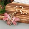 Rhinestone Bee Keychain Bling Bee Car Key Ring Holder Backpack Purse Handbag Charm Christmas Birthday Gifts for Her