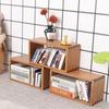 1Pcs 1:12 Dollhouse Miniature Wooden Storage Cabinet Storage Rack Bookshelf Model Furniture Accessories Toys