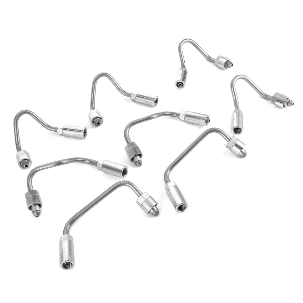 8pcs Fuel Injector Line Cylinders 1 8 98006523 Fit for Chevy GMC 2007.5 2010 6.6 LMM Duramax