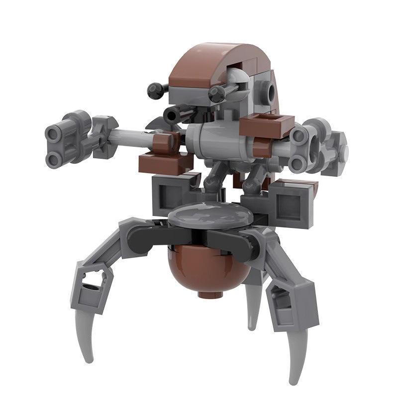 Building Block Compatible 44416 Destroyer Robot, Planet Series Assembled Building Block Puzzle