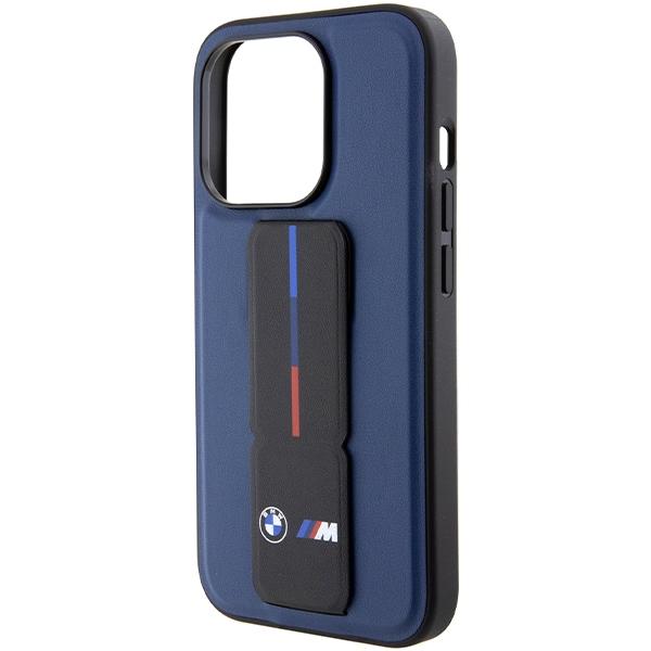 Bmw Bmhcp15Lgspbiv Iphone 15 Pro 6.1 Granatowy/Navy Hardcase M Grip Stand Bicolor