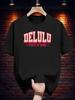 Delulu State of Mind Graphic Tee - Casual Crew Neck T-shirt