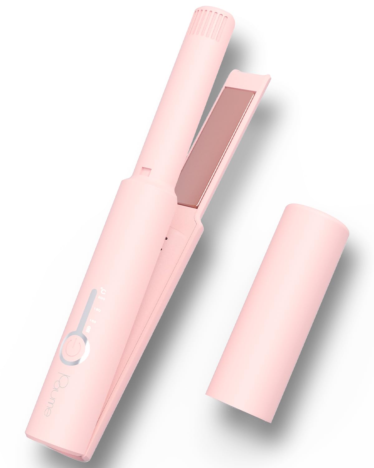 Paume Cordless Hair Mini Hair Pink Iron, Portable, Iron, розовый