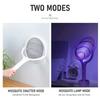 90 Degree Rotatable Mosquito Killer Lamp Electric Shocker UV Light Bug Zapper Trap Flies Summer USB Fly Swatter Rechargeable