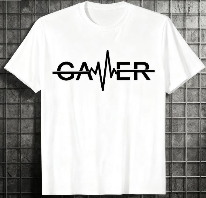 Best-selling Men's and Women's Pure Cotton Short-sleeved T-shirts Fashionable and Personalized Printed T-shirts for Outerwear