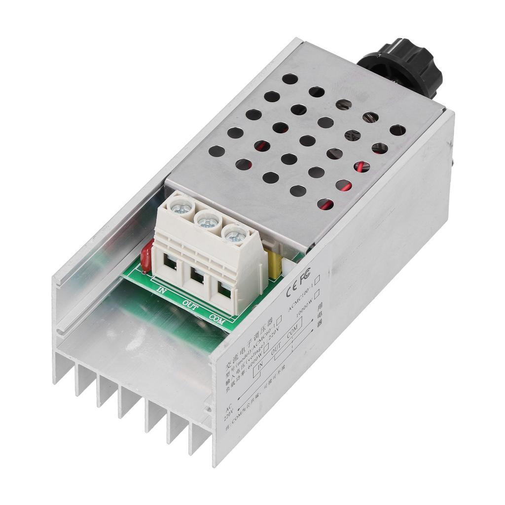 Voltage Regulator LED Dimmer Electronic Motor Speed Controller 10000W with AC 220V