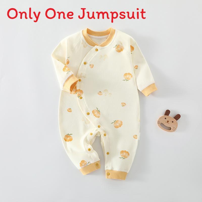 Newborn Cotton Baby Romper With Antibacterial Fabric Long Sleeve For Spring Autumn Infa