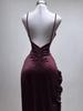 Elegant 2026 Sleeveless Satin Dress with Spaghetti Straps - European & American Summer Fashion