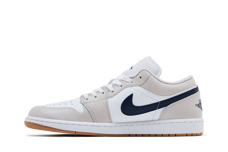 Jordan 1 Blu Notte Basso Grigio Neutro