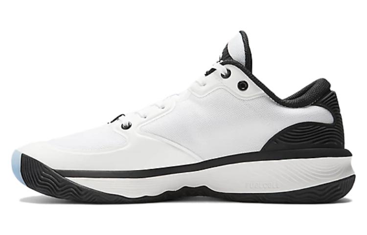 New Balance Hesi Cushioning Abrasion Resistant Breathable Low top Vintage Basketball Shoes Men s White Black BBHSLB1 40.5