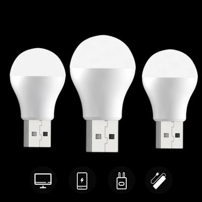 Lampa USB Plug Počítač Mobilní napájení Nabíjení USB Lampy Malé knihy LED Ochrana očí Světlo na čtení Malé kulaté světlo Noční světlo