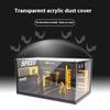 Simulation Repair Shop Parking Lot DIY  Lighting Parking Lot Repair Shop Ornament Collection Decorative Gift Boy Home Decoration