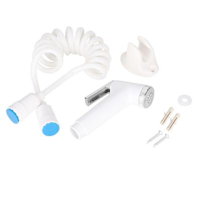 ABS Mini Handheld Toilet Bidet Spray Shower Head Bathroom Body Cleaner Hose Adapter