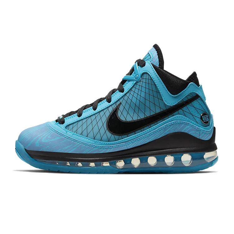 

Кроссовки Nike Air Max LeBron 7 Retro GS QS All Star 2020 синие CK0719-400