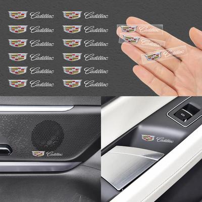 1/2/5/10Pcs Car Logo Car Door Handle Anti Scratches Stickers for ATS BLS CT4 CT6 CTS ESCALADE STS XLR XT4 XT5 XTS SLS