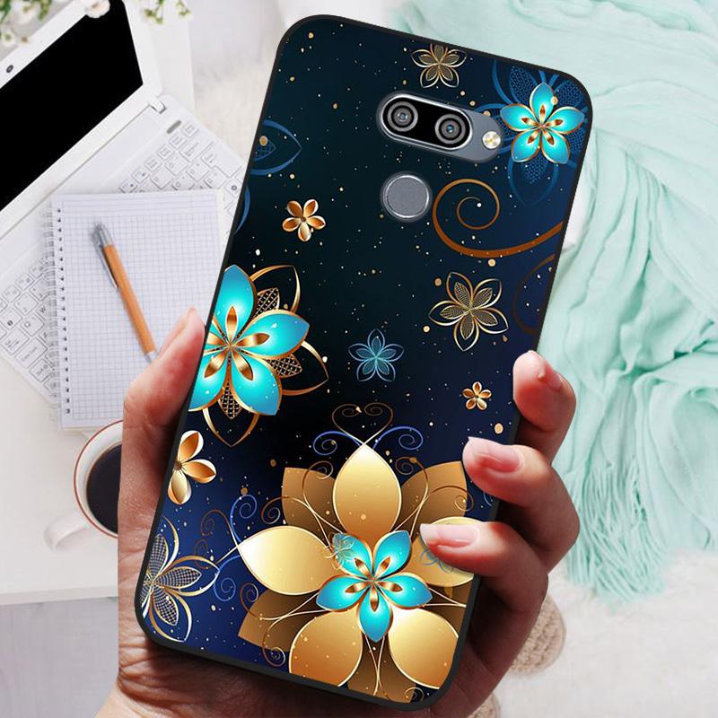 for LG K50 Q60 Case K 50  Soft TPU Silicone Phone Covers for LG Q60 LGK50 K 50 LGQ60 Case Bumper  Q 60 Shockproof Coque Cover