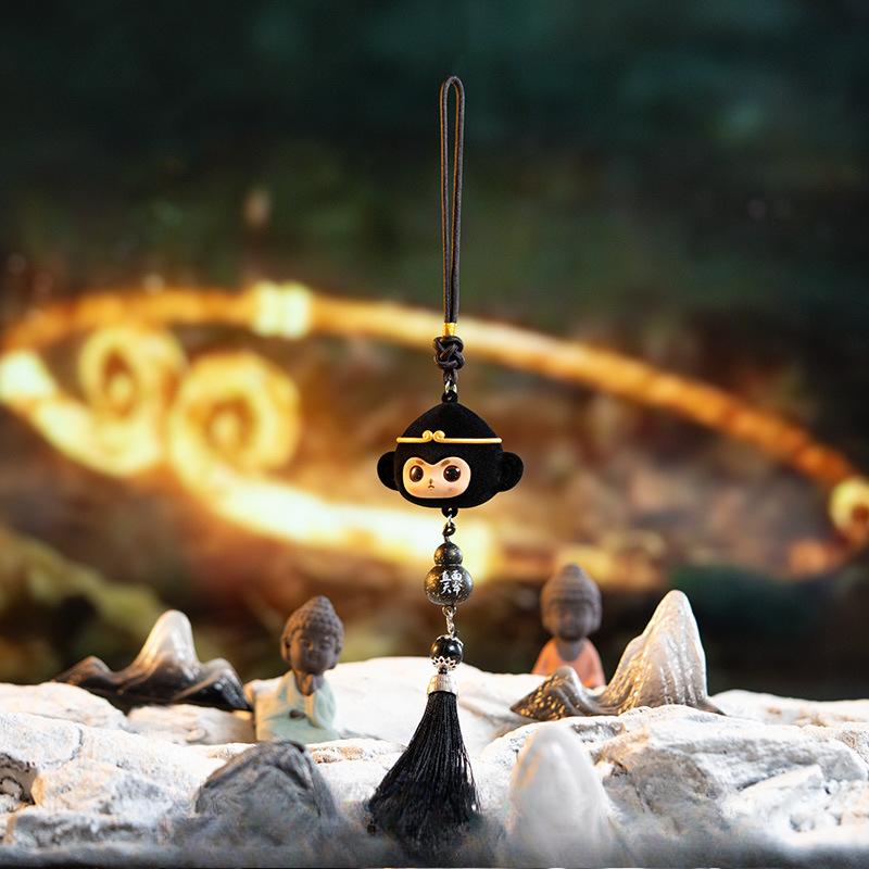 

The Plush Pendant Decoration of The Facing The Mandate of Heaven Equal To The Great Sage Car Has A Symbolic Meaning Black gourd
