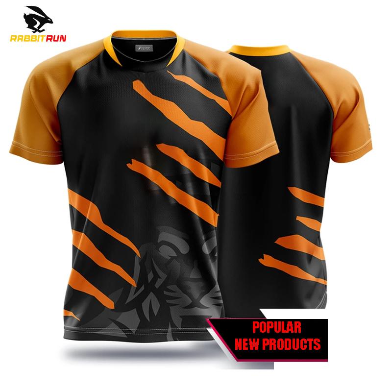 

Летняя мужская спортивная футболка Быстросохнущая одежда для соревнований Женская дышащая одежда для фитнеса Футболки с принтом Топ больших размеров 6XL