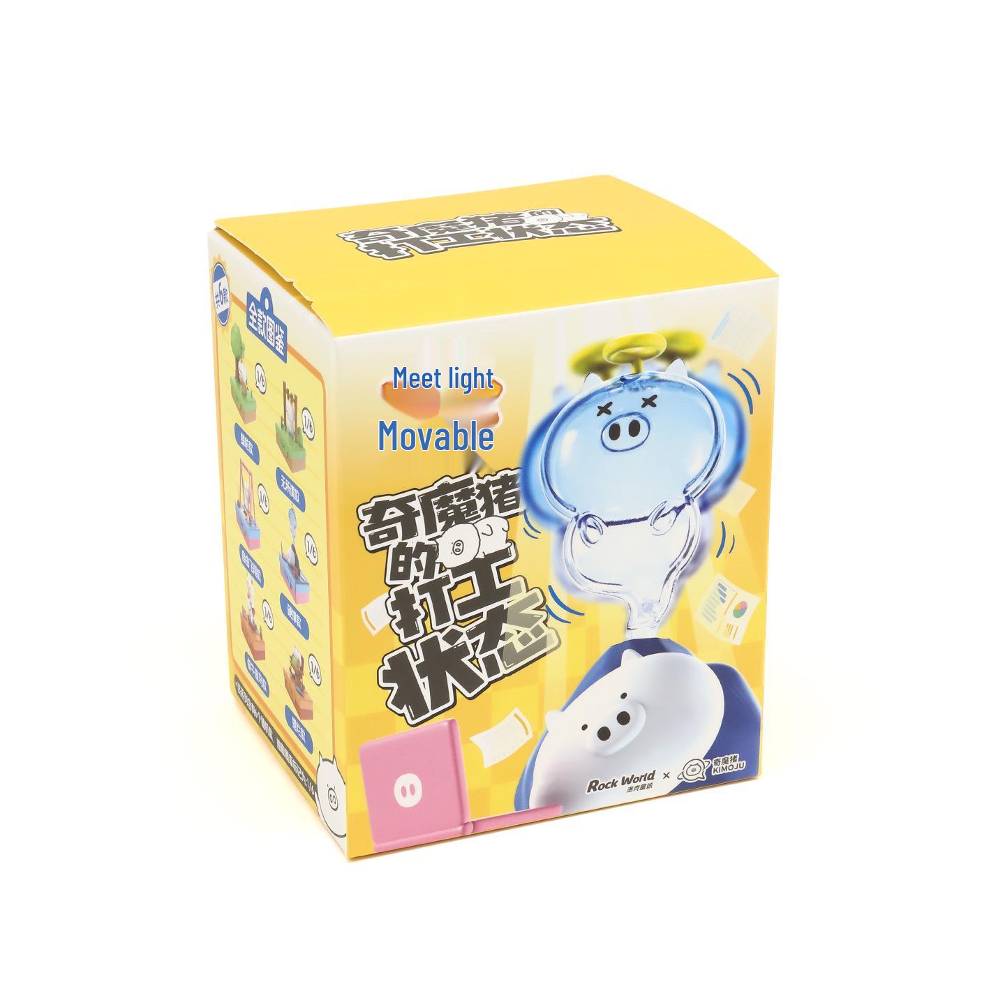 

RealFun LK2506 Сонячний Qimo Свиняча версія Прикраса-сюрприз