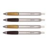 Mitsubishi Uni Black 0.5mm Oak Grip Signature Pen for Office & Exams