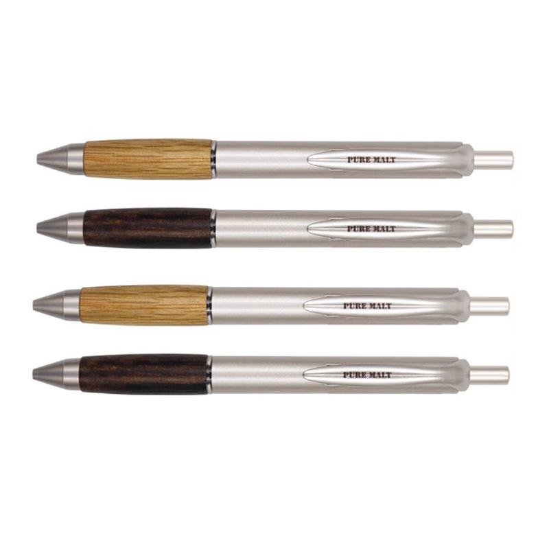 Mitsubishi Uni Black 0.5mm Oak Grip Signature Pen for Office & Exams
