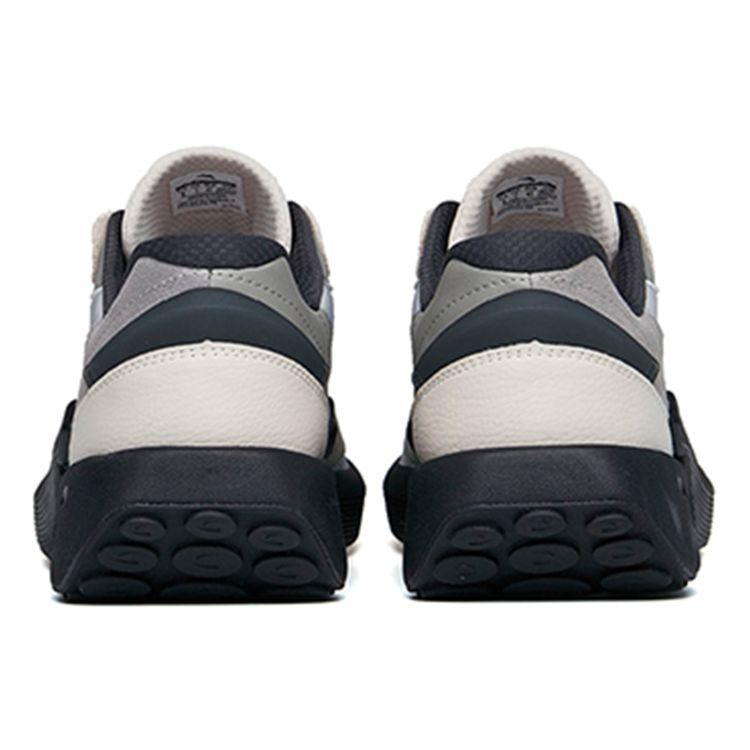 Anta Ice Sugar Non-Slip Wear-Resistant Low-Top Sports Casual Shoes Men Sneakers Gray Black 912228856-4