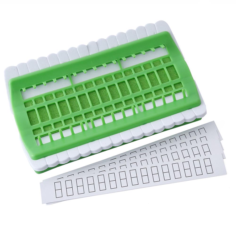 Cross Stitch Line Embroidery Floss Organizer Tool Dedicated 30 Needles Pins Wire Holder Tools Cable Arranging Device Durable