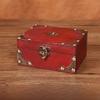 Vintage Girl Wooden Storage Box With Lid Jewelry And Organization Accessories