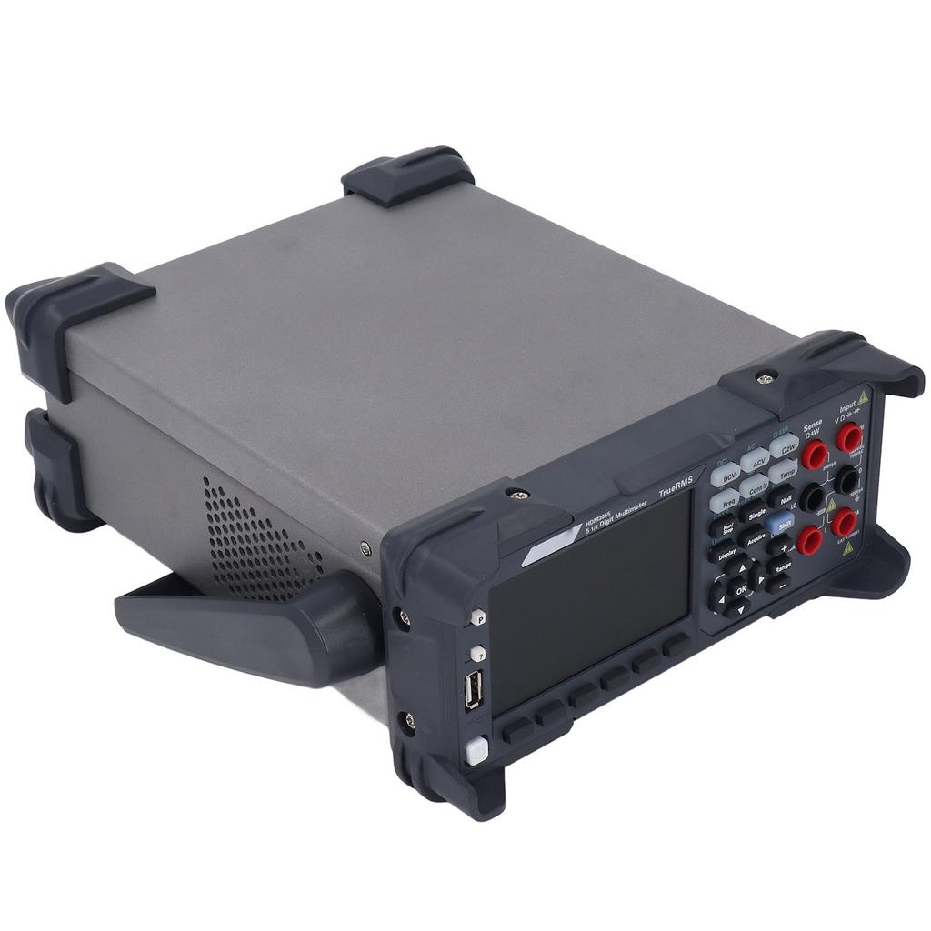 LCD Dual Display Digital Multimeter High Accuracy 5 1 2 Digit Desktop Multimeter Set 100‑240V US Plug