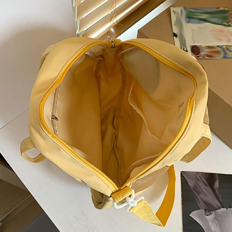 2025 New Leisure Fashion Embroidered Large Capacity Shoulder Bag Cute Cartoon Cat Commuter Canvas Small Round Bag