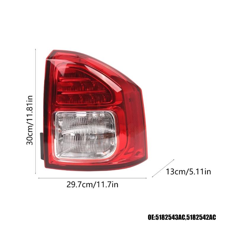 Car Flashing Left Right Rear Bumper Reflectors For Select Model Vehicle Car Lighting 5182543AC, 5182542AC