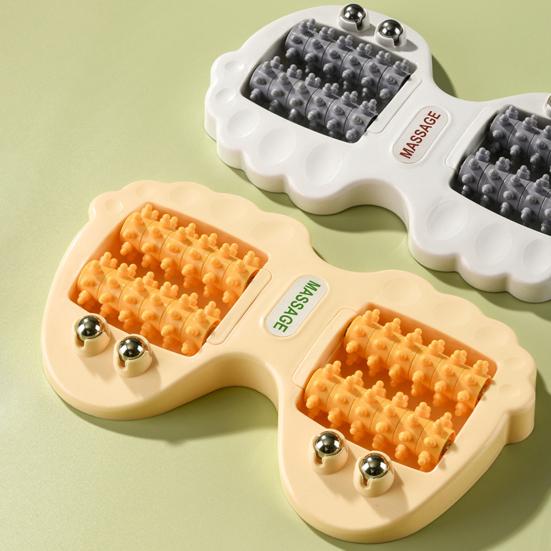 Foot Massager Roller with Magnetic Pressure Points Plantar Fasciitis Muscle Sore Foot Arch Pain Relief Deep Tissue